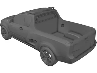 Chevrolet Montana Sport (2011) 3D Model