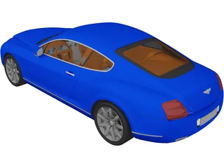 Bentley Continental GT 3D Model