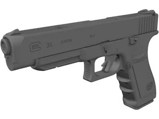 Glock 34 3D Model