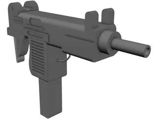 Uzi 3D Model