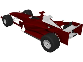 Ferrari F1 3D Model