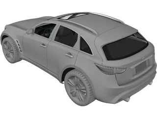 Infiniti FX50 3D Model