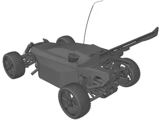 Buggy Remote Radio Control Car 3D Model