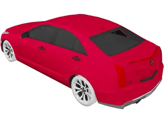 Cadillac ATS (2013) 3D Model