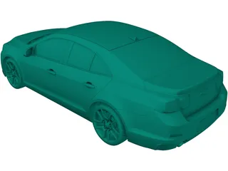 Chevrolet Malibu (2013) 3D Model