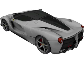 Ferrari LaFerrari (2013) 3D Model