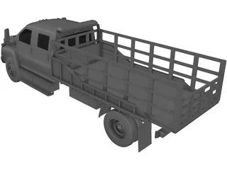 GMC Topkick C8500 (2003) 3D Model