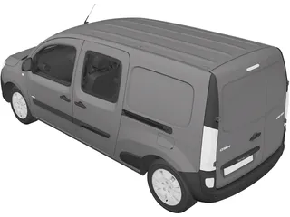 Mercedes-Benz Citan Dualiner 109 CDI (2012) 3D Model