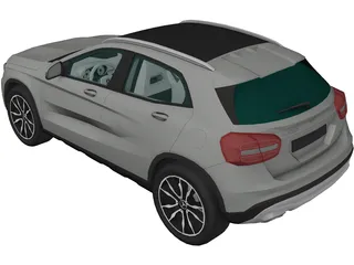 Mercedes-Benz GLA-Class GLA220 CDI 4Matic (2014) 3D Model