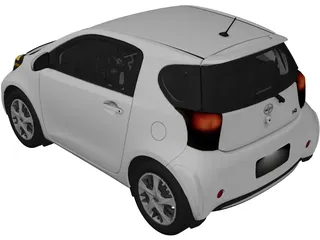 Scion iQ (2011) 3D Model