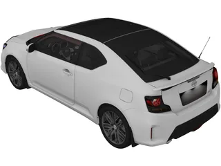 Scion tC (2014) 3D Model