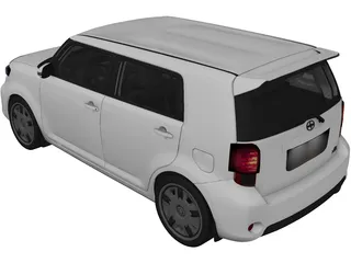 Scion xB (2013) 3D Model