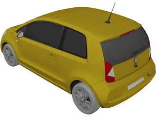 SEAT Mii (2011) 3D Model