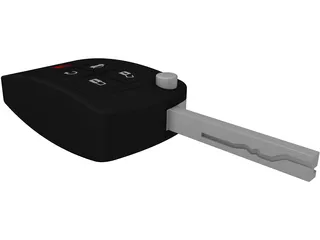 Electronic Car Key 3D Model