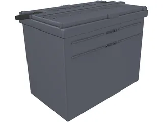 Battery 3D Model