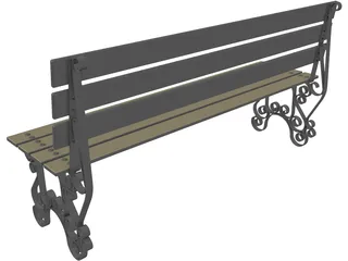 Bench 3D Model