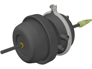 Brake Air Chamber 3D Model