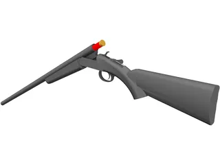 Winchester 12 Gause 3D Model