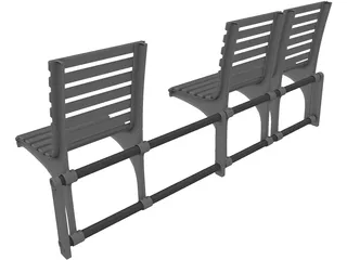 Bench 3D Model