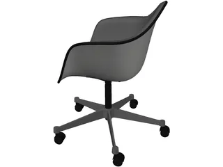 Eames Plastic Chair 3D Model