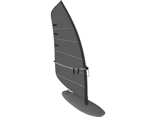 Surfboard 3D Model