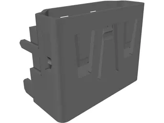 HDMI Connector 3D Model