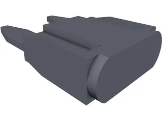 Micro Blade Fuse 3D Model