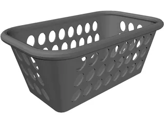 Platic Basket 3D Model