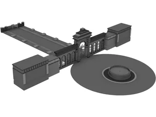 Gate 3D Model