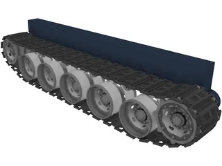 Caterpillar Unit 3D Model