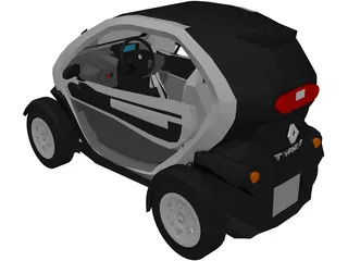 Renault Twizy (2011) 3D Model