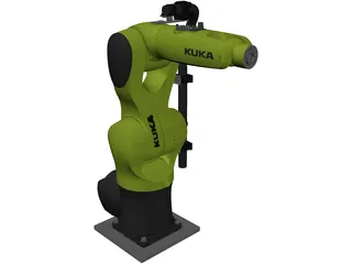 Kuka KR 6 R700 Sixx Agilus 3D Model