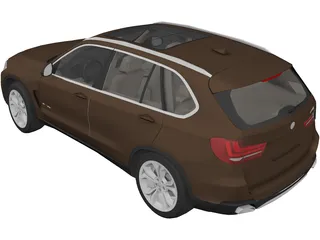 BMW X5 F15 (2014) 3D Model