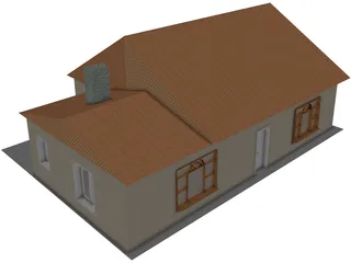 Little House 3D Model