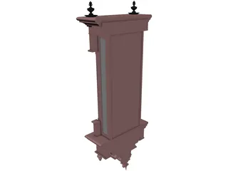 Wall Clock 3D Model