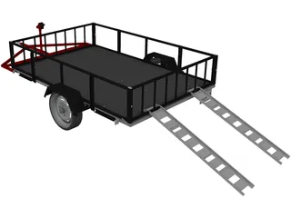 Multi-Purpose Trailer 3D Model