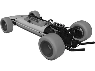 Lotus F1 3D Model