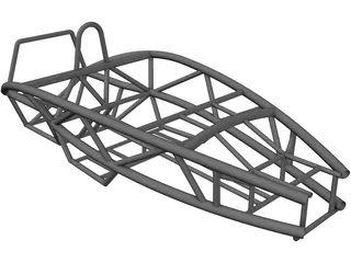 Ariel Atom 2 Chassis 3D Model