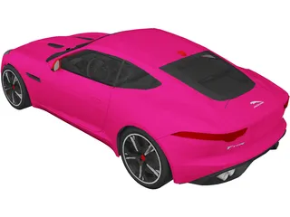 Jaguar F-Type R (2015) 3D Model