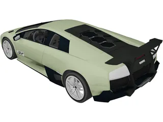 Lamborghini Murcielago LP670 SV 3D Model