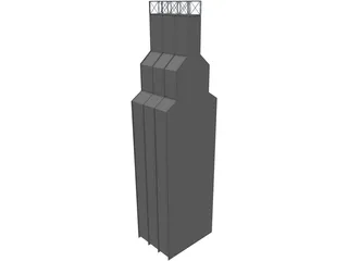 Grain Dryer 3D Model