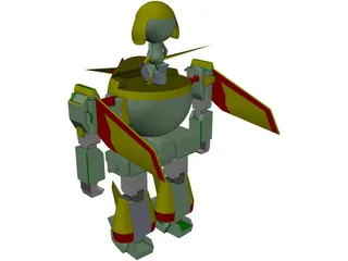 Keroro Robo Mk-II 3D Model