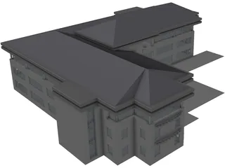 Building Office 3D Model