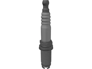 Spark Plug 3D Model