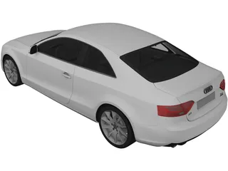 Audi A5 Coupe (2012) 3D Model