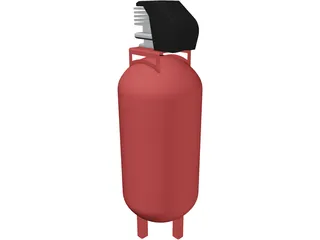 Craftsman Aircompressor 3D Model