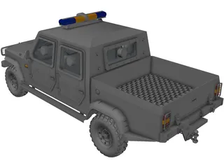 Jeep Agrale SUV 3D Model