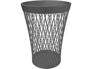 Trash Can 3D Model