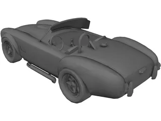 Shelby Cobra (1966) 3D Model