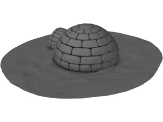 Igloo 3D Model